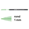 Edding 1200 viltstift pastel appel (1 mm rond) 239390 - 1