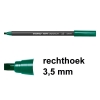 Edding 1255 kalligrafiepen flesgroen (3,5 mm)