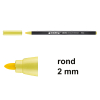 Edding 1300 viltstift citroengeel (2 mm rond) 239021 - 1