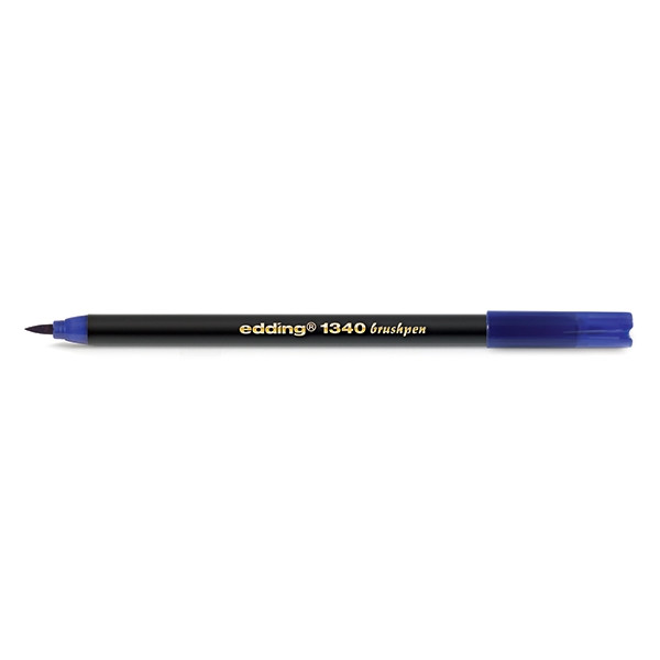 Edding 1340 brushpen blauw 4-1340003 239175 - 1