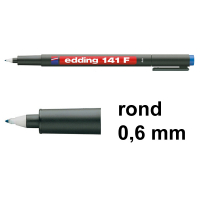 Edding 141F permanent marker blauw (0,6 mm rond) 4-141003 200682