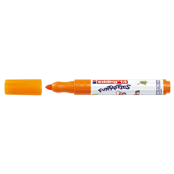 Edding 14 Funtastics viltstift oranje (3 mm rond) 4-14006 239255 - 1