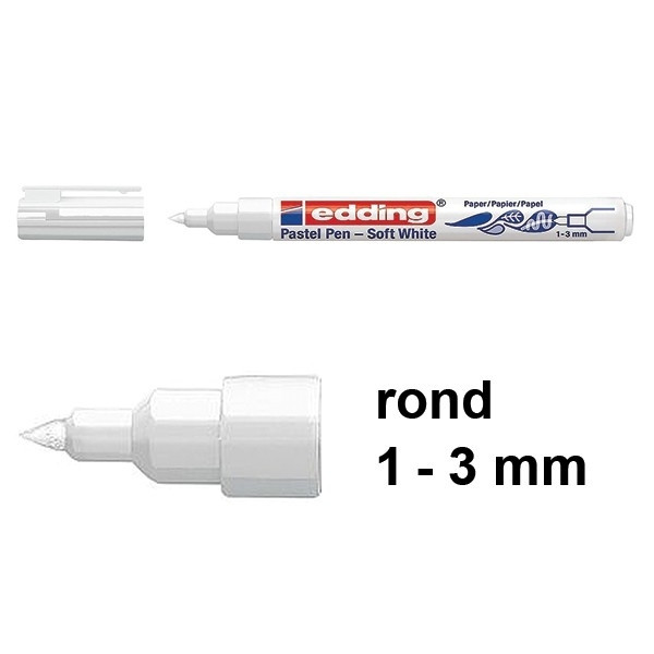 Edding 1500 pastelpen semi-transparant 3 mm rond) Edding