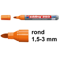 Edding 250 whiteboard marker oranje (1,5 - 3 mm rond) 4-250006 200840
