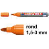 Edding 250 whiteboard marker oranje (1,5 - 3 mm rond)