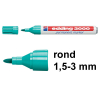 Edding 3000 permanent marker turquoise (1,5 - 3 mm rond) 4-3000014 200792 - 1