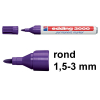 Edding 3000 permanent marker violet (1,5 - 3 mm rond) 4-3000008 200786 - 1