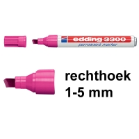 Edding 3300 permanent marker roze (1 - 5 mm beitel) 4-3300009 200822