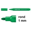 Edding 366 mini whiteboard marker groen (1 mm rond)