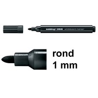 Edding 366 mini whiteboard marker zwart (1 mm rond) 4-366001 200879