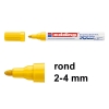 Edding 4000 matlakmarker geel (2 - 4 mm rond)