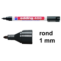 Edding 400 permanent marker zwart (1 mm rond) 4-400001 200524
