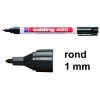 Edding 400 permanent marker zwart (1 mm rond)