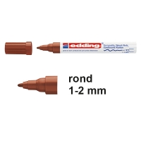 Edding 4040 matlakmarker bruin (1 - 2 mm rond) 4-4040007 239107