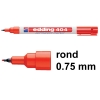 Edding 404 permanent marker rood (0,75 mm rond)