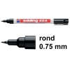 Edding 404 permanent marker zwart (0,75 mm rond)