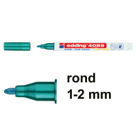 Edding 4085 krijtstift metallic blauw (1 - 2 mm rond) 4-4085073 240106
