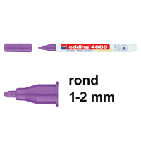 Edding 4085 krijtstift metallic roze (1 - 2 mm rond) 4-4085079 240109