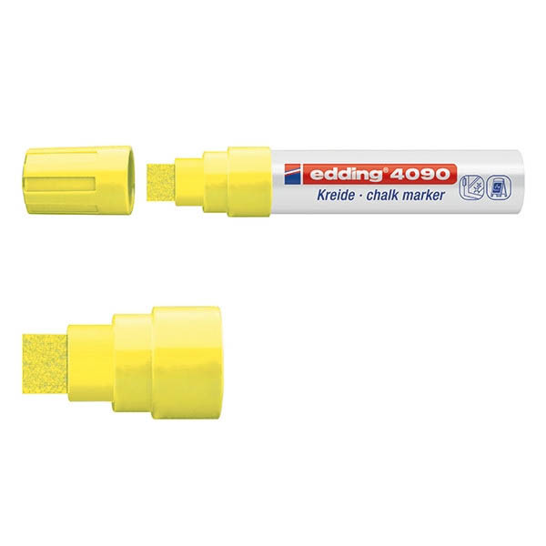 Edding 4090 krijtstift neongeel (4 - 15 mm beitel) 200894 - 2