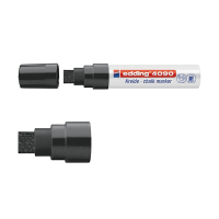 Edding 4090 krijtstift zwart (4 - 15 mm beitel) 200887
