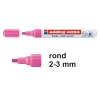 Edding 4095 krijtstift neonroze (2 - 3 mm rond)