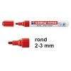 Edding 4095 krijtstift rood (2 - 3 mm rond)