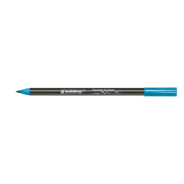 Edding 4200 porselein-penseelstift lichtblauw 4-4200010 239294 - 1