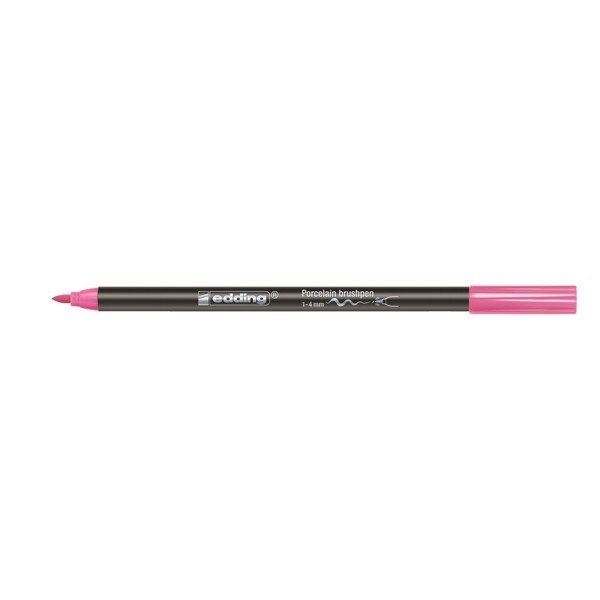 Edding 4200 porselein-penseelstift roze 4-4200009 239293 - 1