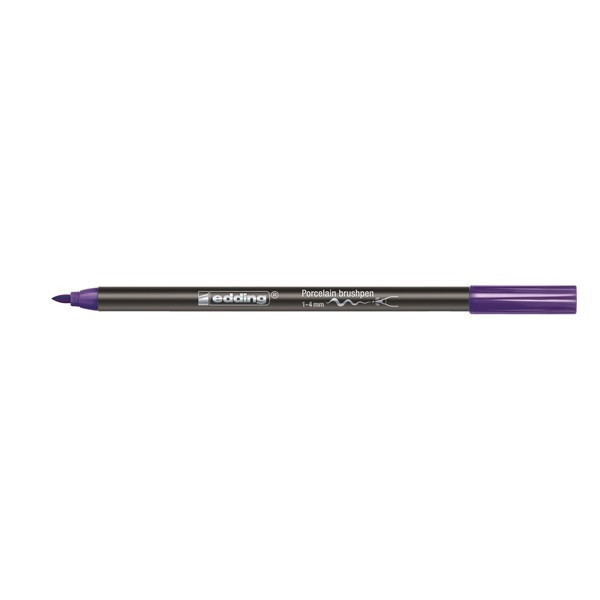 Edding 4200 porselein-penseelstift violet 4-4200008 239292 - 1