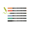 Edding 4200 porseleinmarkers assorti 6 stuks (1 - 4mm penseelpunt) 201059 - 1