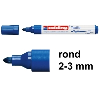 Edding 4500 textielmarker blauw (2 - 3 mm rond) 1047003 200722