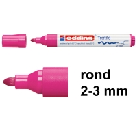 Edding 4500 textielmarker neonroze (2 - 3 mm rond) 1047069 200748