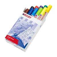 Edding 4500 textielmarkerset basis 10 stuks (2 - 3 mm rond) 404859