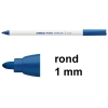 Edding 4600 textielmarker blauw (1 mm rond)