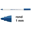 Edding 4600 textielmarker blauw (1 mm rond) 4-4600003 200754