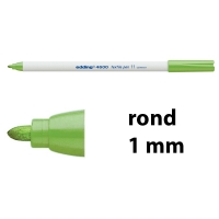 Edding 4600 textielmarker lichtgroen (1 mm rond) 4-4600011 200906