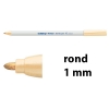 Edding 4600 textielmarker lichtoranje (1 mm rond) 200908 - 1