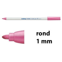 Edding 4600 textielmarker neonroze (1 mm rond) 4-4600069 200915