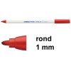 Edding 4600 textielmarker rood (1 mm rond) 4-4600002 200752