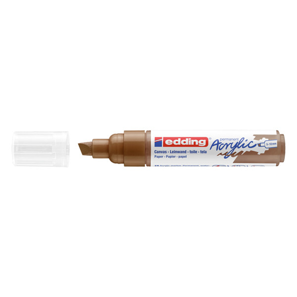 Edding 5000 acrylmarker hazelnoot (5 - 10 mm beitel) 4-5000919 240148 - 1