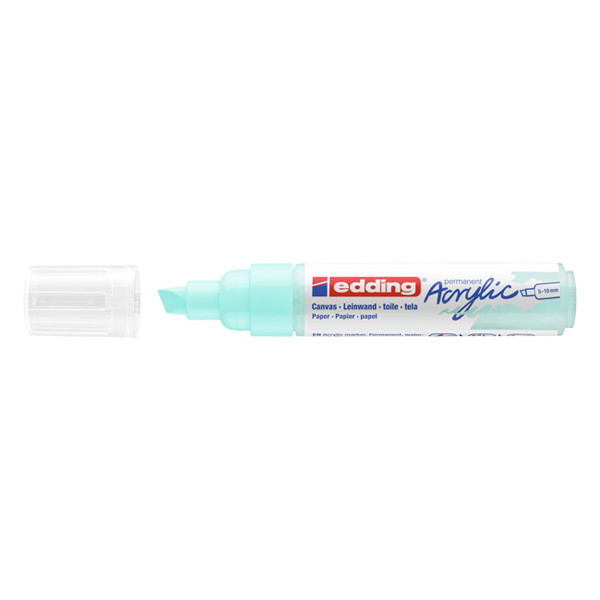 Edding 5000 acrylmarker pastelblauw (5 - 10 mm beitel) 4-5000916 240146 - 1