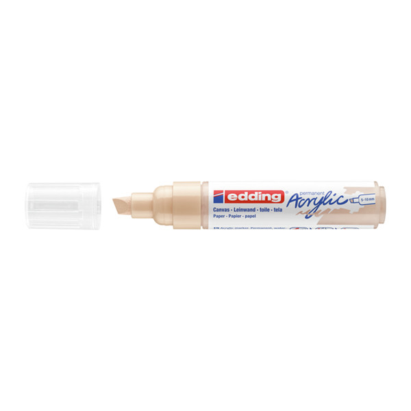 Edding 5000 acrylmarker warm beige (5 - 10 mm beitel) 4-5000255 240135 - 1