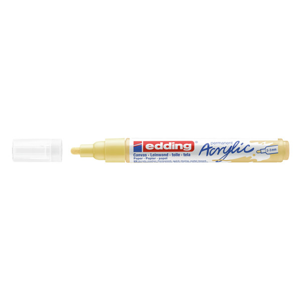 Edding 5100 acrylmarker pastelgeel (2 - 3 mm rond) 4-5100915 240171 - 1