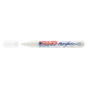 Edding 5100 acrylmarker verkeerswit (2 - 3 mm rond)