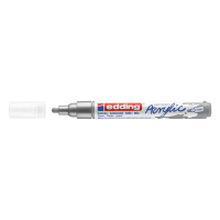 Edding 5100 acrylmarker zilver (2 - 3 mm rond) 4-5100923 240176