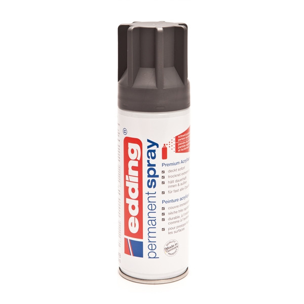 Edding 5200 permanente acrylverf spray mat antraciet (200 ml) 4-5200926 239070 - 1