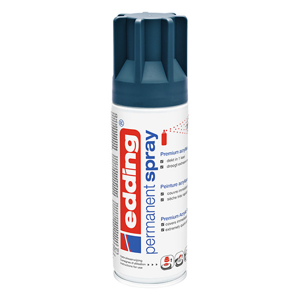 Edding 5200 permanente acrylverf spray mat elegant midnight (200 ml) 4-NL5200933 239246 - 
