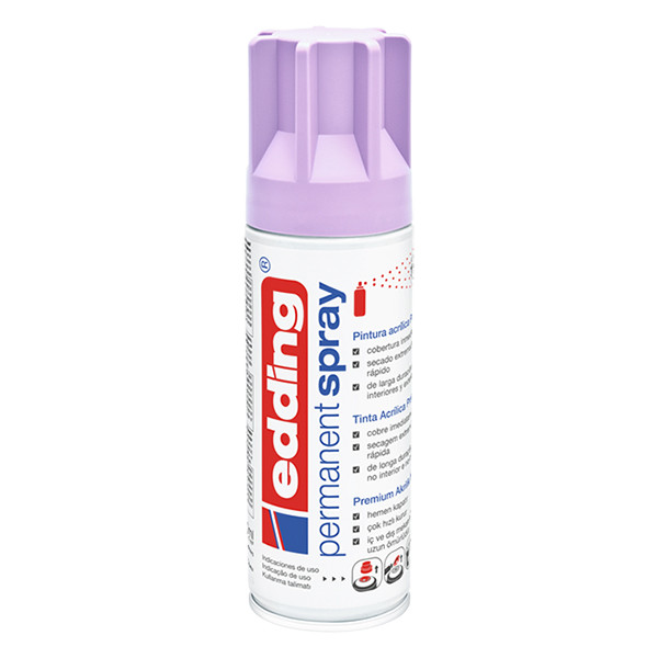 Edding 5200 permanente acrylverf spray mat licht lavendel (200 ml) 4-NL5200931 239100 - 1