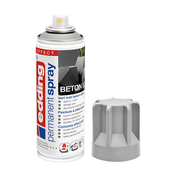 Edding 5200 permanente spray mat beton-look (200 ml) 201047 - 1