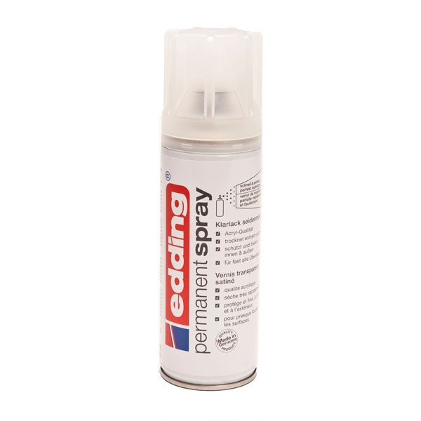 Edding 5200 transparante glanslak spray (200 ml) 4-5200994 239075 - 1